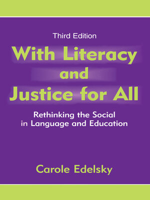 cover image of With Literacy and Justice for All